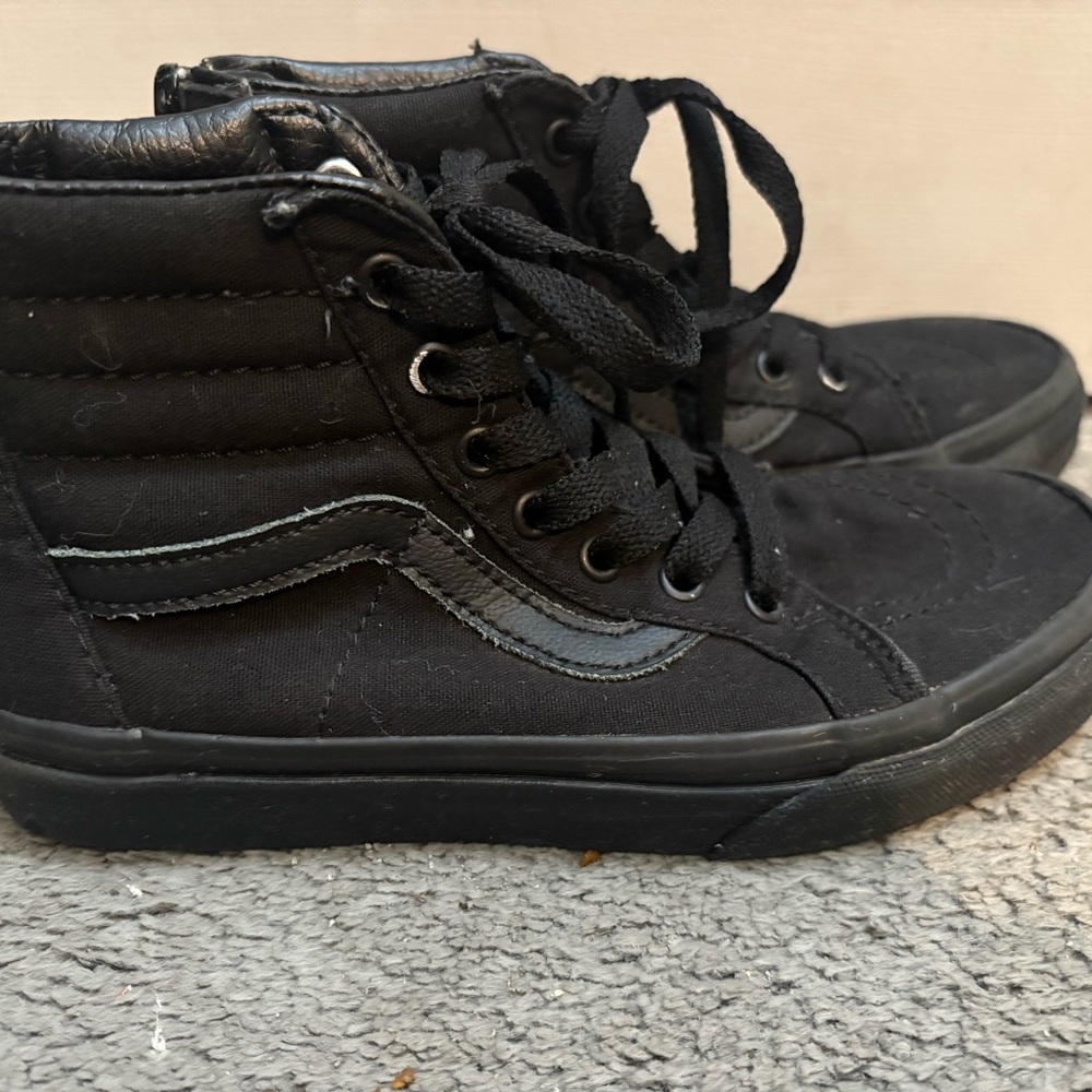 Vans Black High-Top Sneakers